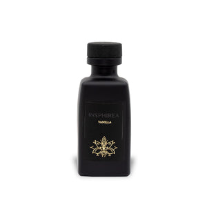 Reposea geurstokjes 100ml – diffuser met rotanstokjes, warme vanille en musk - weergave 1