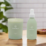 Harmonea Starter Duo – Geurkaars + Roomspray