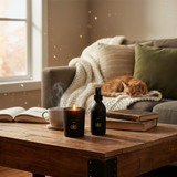 Reposea Starter Duo – Geurkaars + Roomspray